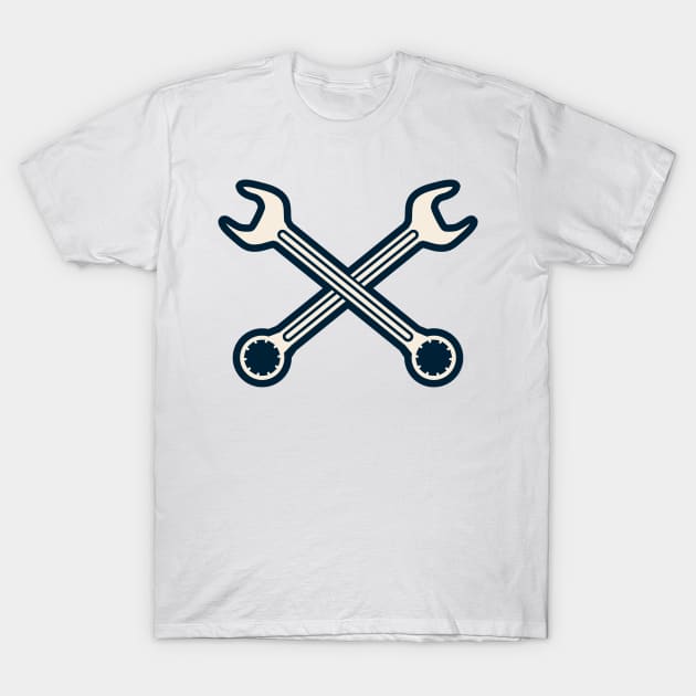 Wrench Cross T-Shirt by ShirtyLife